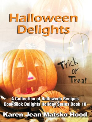 cover image of Halloween Delights Cookbook